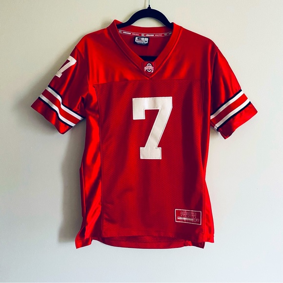 Colosseum Other - The Ohio State University Red OSU Buckeye Football Jersey #7 Youth Size M